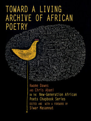 cover image of Toward a Living Archive of African Poetry